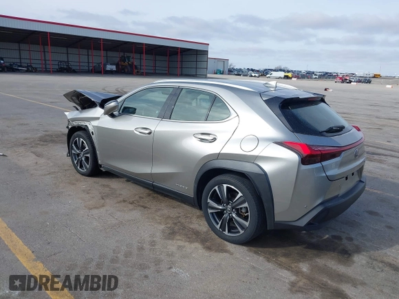 2019 Lexus UX 250h with VIN JTHU9JBH4K2005403, listed as a IAAI auction lot 41952074 with 73,883 mi miles and . Bid and sale history available at DreamBid. Image 3.