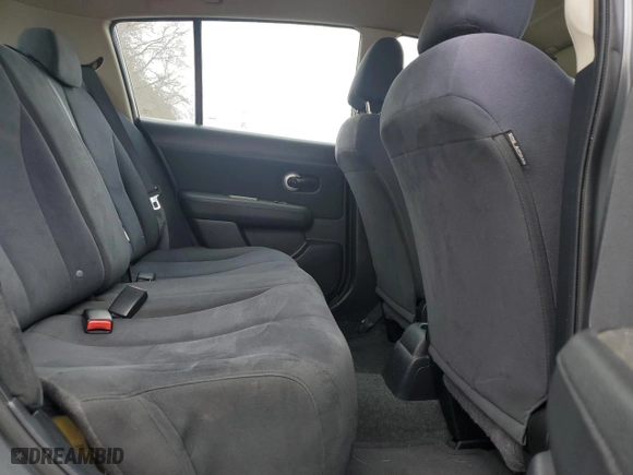 2009 Nissan Versa 1.8 S with VIN 3N1BC13E19L494921, listed as a Copart auction lot 49734835 with 127,451 mi miles and Salvage Title. Bid and sale history available at carsss.com. Image 10.