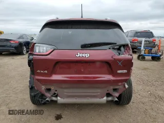 2021 Jeep Cherokee Latitude Lux z VIN 1C4PJMMX8MD166792, wystawiony jako Copart lot #62931925 z przebiegiem 21 669 mil mil oraz Szkoda całkowita • Salvage title. Historia ofert i sprzedaży dostępna na DreamBid. Obrazek 6.