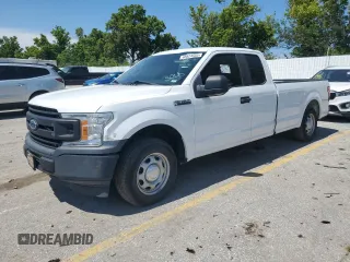 2018 Ford F-150 XL with VIN 1FTEX1C57JKE31875, listed as a Copart auction lot 65624555 with 169,347 mi miles and Clean title. Bid and sale history available at DreamBid. Image 1.