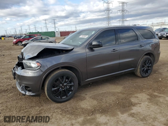 2019 Dodge Durango GT z VIN 1C4RDJDG3KC701304, wystawiony jako Copart lot #51562665 z przebiegiem 70 534 mil mil oraz Szkoda całkowita • Salvage title. Historia ofert i sprzedaży dostępna na DreamBid. Obrazek 1.