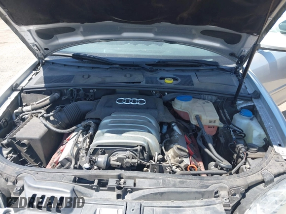 2007 Audi A4 3.2L with VIN WAUDH48HX7K029660, listed as a IAAI auction lot 42554724 with 128,445 mi miles and . Bid and sale history available at DreamBid. Image 10.