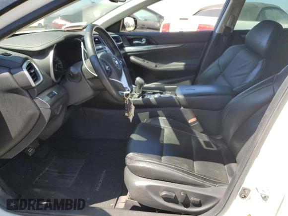 2021 Nissan Maxima SV with VIN 1N4AA6CV9MC515214, listed as a Copart auction lot 56534195 with 52,974 mi miles and Salvage title. Bid and sale history available at DreamBid. Image 7.