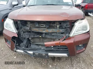 2018 Nissan Armada SL with VIN JN8AY2ND7J9050528, listed as a IAAI auction lot 41525232 with 106,179 mi miles and . Bid and sale history available at DreamBid. Image 6.