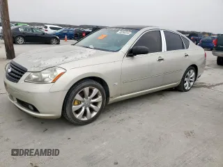 2007 Infiniti M Sport with VIN JNKAY01EX7M304767, listed as a Copart auction lot 48256315 with Not Provided miles and Clean Title. Bid and sale history available at carsss.com. Image 1.
