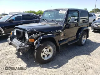 2000 Jeep Wrangler Sahara with VIN 1J4FA59S0YP759138, listed as a Copart auction lot 55329555 with 165,508 mi miles and Clean Title. Bid and sale history available at carsss.com. Image 1.