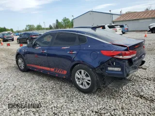 2017 Kia Optima LX with VIN 5XXGT4L35HG177799, listed as a Copart auction lot 54935045 with 92,216 mi miles and Salvage Title. Bid and sale history available at DreamBid. Image 2.
