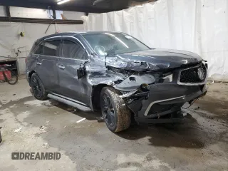 2019 Acura MDX Technology с VIN 5J8YD3H54KL007576, выставлен на аукционе Copart как лот 82241664 с пробегом 49 471 миль миль и Списание • Salvage title. История ставок и продаж доступна на DreamBid. Изображение 4.
