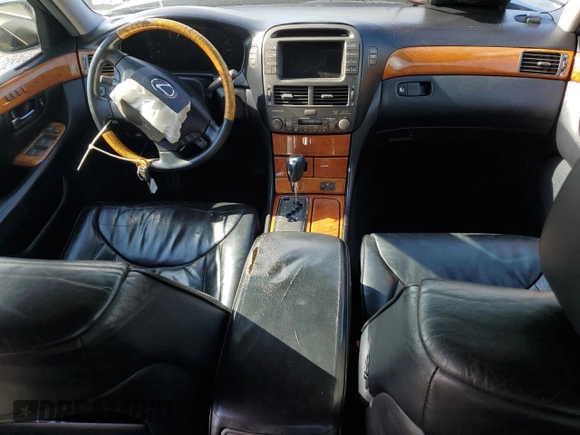 2001 Lexus LS 430 with VIN JTHBN30F810046417, listed as a Copart auction lot 52645575 with 213,865 mi miles and Salvage Title. Bid and sale history available at carsss.com. Image 8.
