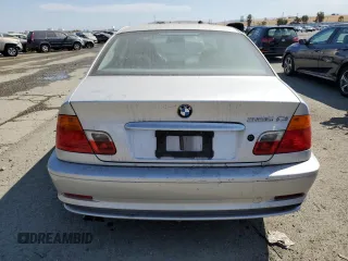 2002 BMW 3 Series 325Ci with VIN WBABN33462JW60287, listed as a Copart auction lot 71660324 with 0 mi miles and Clean Title. Bid and sale history available at carsss.com. Image 6.
