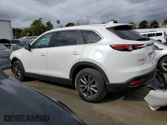 2020 Mazda CX-9 Sport with VIN JM3TCABY2L0413157, listed as a Copart auction lot 42995334 with 45,684 mi miles and . Bid and sale history available at DreamBid. Image 2.