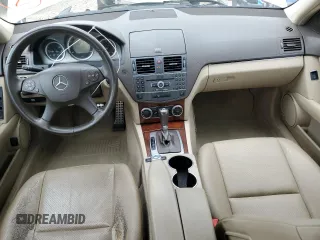 2011 Mercedes-Benz C 300 Sport with VIN WDDGF8BB8BR183114, listed as a Copart auction lot 55536235 with 132,824 mi miles and Salvage title. Bid and sale history available at DreamBid. Image 8.