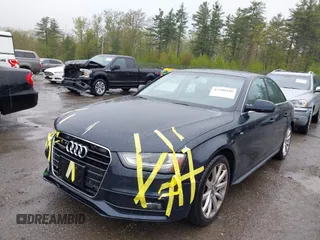 2014 Audi A4 Premium with VIN WAUBFAFL4EN011461, listed as a IAAI auction lot 42200430 with 165,753 mi miles and . Bid and sale history available at DreamBid. Image 2.