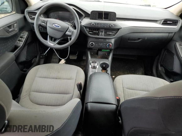 2020 Ford Escape S with VIN 1FMCU9F63LUA19619, listed as a Copart auction lot 57279464 with 85,595 mi miles and Salvage title. Bid and sale history available at DreamBid. Image 8.