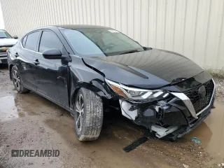 2021 Nissan Sentra SV with VIN 3N1AB8CV8MY239136, listed as a Copart auction lot 84278844 with 36,440 mi miles and Salvage Title. Bid and sale history available at DreamBid. Image 4.