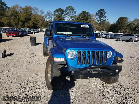 2020 Jeep Gladiator Sport S с VIN 1C6HJTAG4LL175780, выставлен на аукционе Copart как лот 50203395 с пробегом 74 477 миль миль и Списание • Salvage title. История ставок и продаж доступна на DreamBid. Изображение 11.