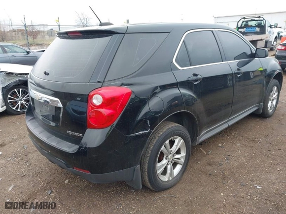 2015 Chevrolet Equinox LS with VIN 2GNALAEKXF1151749, listed as a IAAI auction lot 42006592 with 264,752 mi miles. Bid and sale history available at carsss.com. Image 4.