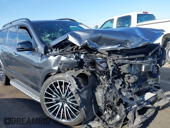 2018 Mercedes-Benz GLS 63 AMG with VIN 4JGDF7FE2JB036480, listed as a IAAI auction lot 39798161 with 38,731 mi miles and . Bid and sale history available at DreamBid. Image 6.