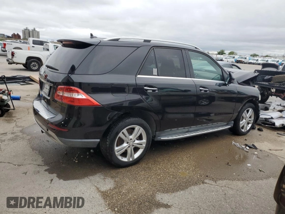 2013 Mercedes-Benz M 350 with VIN 4JGDA5JB6DA232335, listed as a Copart auction lot 51833395 with Not Provided miles and Salvage Title. Bid and sale history available at DreamBid. Image 3.