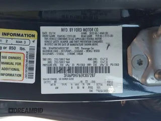 2014 Ford Fusion SE with VIN 3FA6P0H76ER307287, listed as a IAAI auction lot 41410947 with 211,251 mi miles and . Bid and sale history available at DreamBid. Image 9.
