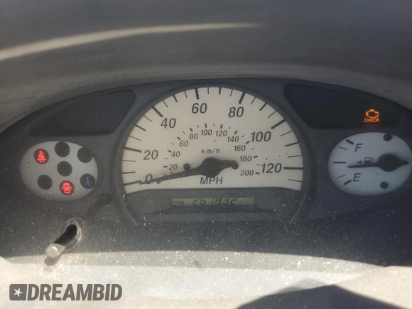 2002 Toyota ECHO with VIN JTDBT123720201801, listed as a Copart auction lot 53275455 with 261,832 mi miles and Salvage Title. Bid and sale history available at carsss.com. Image 9.