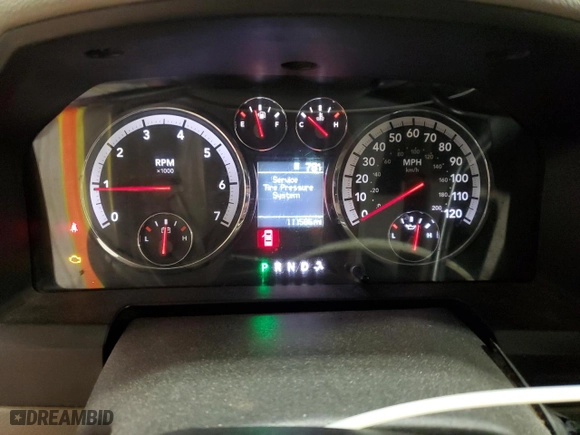 2011 Ram 2500 SLT with VIN 3D7TT2CT0BG600561, listed as a Copart auction lot 49822465 with 111,586 mi miles and Salvage Title. Bid and sale history available at carsss.com. Image 9.