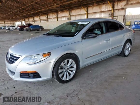 2010 Volkswagen CC Sport with VIN WVWMP7AN1AE554149, listed as a Copart auction lot 78883054 with 124,319 mi miles and Salvage Title. Bid and sale history available at DreamBid. Image 1.
