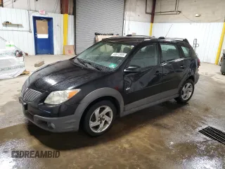 2005 Pontiac Vibe with VIN 5Y2SL63875Z464586, listed as a Copart auction lot 49972885 with 95,367 mi miles and Salvage Title. Bid and sale history available at carsss.com. Image 1.