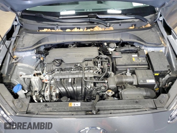 2023 Hyundai Kona SEL with VIN KM8K3CAB1PU983870, listed as a Copart auction lot 54140665 with 9,518 mi miles and Salvage Title. Bid and sale history available at DreamBid. Image 12.