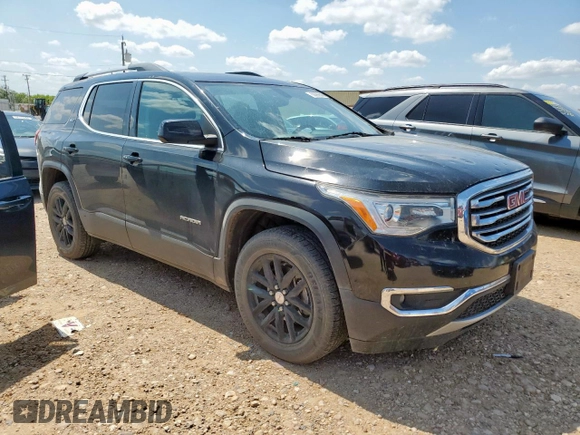 2018 GMC Acadia SLT with VIN 1GKKNMLS8JZ144623, listed as a Copart auction lot 58266545 with 126,966 mi miles and Salvage title. Bid and sale history available at DreamBid. Image 4.