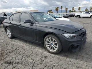 2017 BMW 3 Series 320i with VIN WBA8E1G37HNU17007, listed as a Copart auction lot 51469045 with 20,197 mi miles and Salvage Title. Bid and sale history available at carsss.com. Image 4.