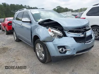 2015 Chevrolet Equinox LTZ with VIN 2GNFLHE37F6334715, listed as a IAAI auction lot 42006735 with 87,124 mi miles. Bid and sale history available at carsss.com. Image 1.