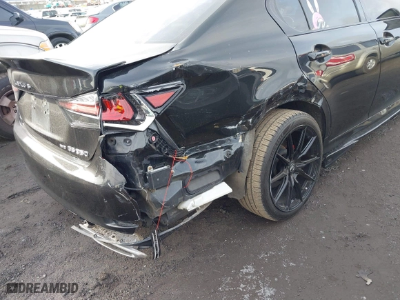 2018 Lexus GS with VIN JTHCZ1BL9JA007541, listed as a IAAI auction lot 41483940 with 58,180 mi miles. Bid and sale history available at carsss.com. Image 19.