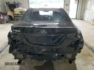 2016 Mercedes-Benz C 450 AMG with VIN 55SWF6EB4GU124353, listed as a Copart auction lot 61835685 with 85,125 mi miles and Salvage title. Bid and sale history available at DreamBid. Image 6.