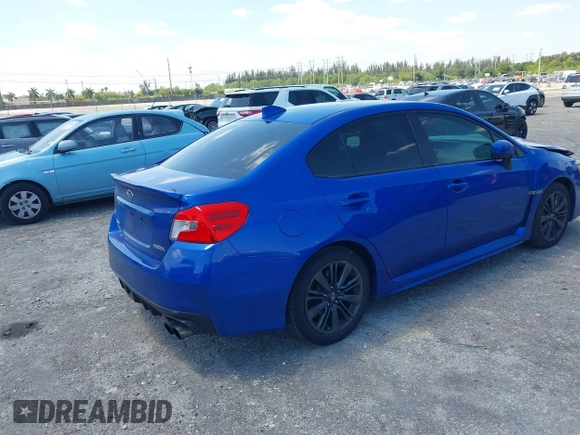 2017 Subaru WRX with VIN JF1VA1B66H9828965, listed as a IAAI auction lot 42057766 with 100,207 mi miles. Bid and sale history available at carsss.com. Image 4.