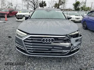 2019 Audi A8 L with VIN WAU8DAF88KN019828, listed as a Copart auction lot 88327945 with 27,307 mi miles and Non Repairable. Bid and sale history available at carsss.com. Image 5.