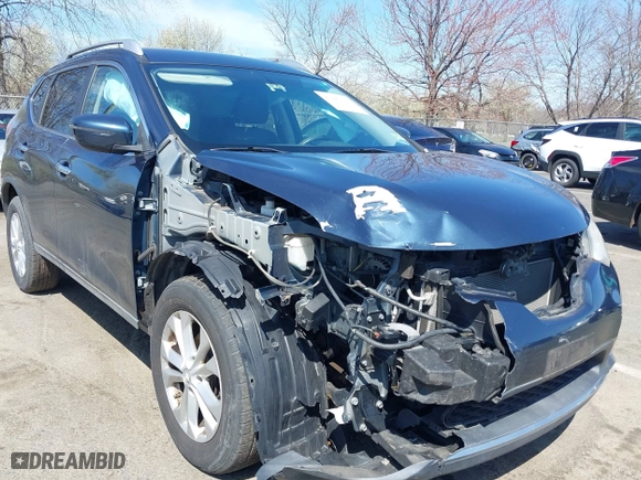 2016 Nissan Rogue S with VIN KNMAT2MV5GP634869, listed as a IAAI auction lot 41881414 with 77,197 mi miles. Bid and sale history available at carsss.com. Image 6.