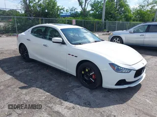 2015 Maserati Ghibli with VIN ZAM57XSA6F1141539, listed as a IAAI auction lot 42723220 with 68,593 mi miles and . Bid and sale history available at DreamBid. Image 1.