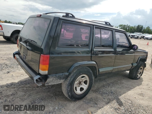 2000 Jeep Cherokee with VIN 1J4FT48S3YL139915, listed as a Copart auction lot 69840924 with 249,720 mi miles and Salvage title. Bid and sale history available at DreamBid. Image 3.