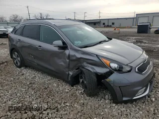 2017 Kia Niro EX with VIN KNDCC3LC8H5090301, listed as a Copart auction lot 51386065 with 57,279 mi miles and Salvage Title. Bid and sale history available at carsss.com. Image 4.