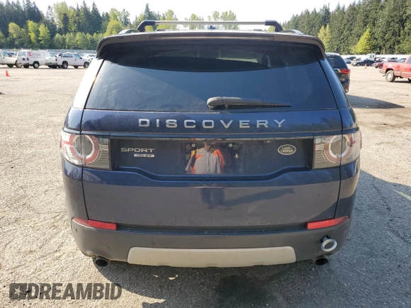 2016 Land Rover Discovery Sport HSE with VIN SALCR2BG5GH548539, listed as a Copart auction lot 53973145 with 104,883 mi miles and Salvage Title. Bid and sale history available at carsss.com. Image 6.