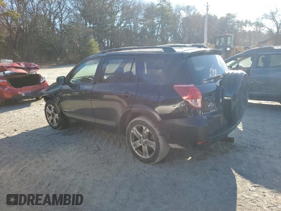 2008 Toyota RAV4 Sport with VIN JTMBK32V986047663, listed as a Copart auction lot 83784084 with 263,851 mi miles and Clean Title. Bid and sale history available at carsss.com. Image 2.