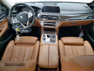 2020 BMW 7 Series 740i with VIN WBA7T2C04LCD29459, listed as a Copart auction lot 69091923 with 0 mi miles. Bid and sale history available at carsss.com. Image 8.