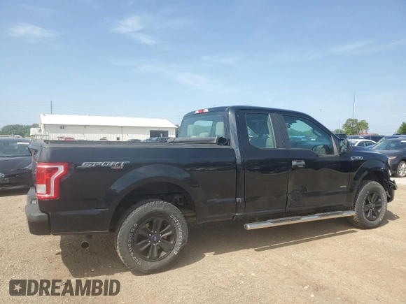 2016 Ford F-150 XLT with VIN 1FTEX1EP6GKG05815, listed as a Copart auction lot 61665735 with 134,834 mi miles and Salvage title. Bid and sale history available at DreamBid. Image 3.