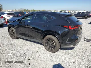 2023 Lexus NX with VIN 2T2KGCEZ8PC017301, listed as a Copart auction lot 48868185 with 44,617 mi miles and Salvage Title. Bid and sale history available at carsss.com. Image 2.