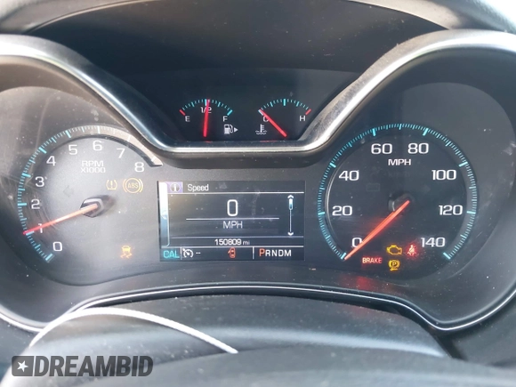 2019 Chevrolet Impala LT with VIN 1G11Z5S37KU107856, listed as a IAAI auction lot 41696552 with 150,809 mi miles and . Bid and sale history available at DreamBid. Image 7.