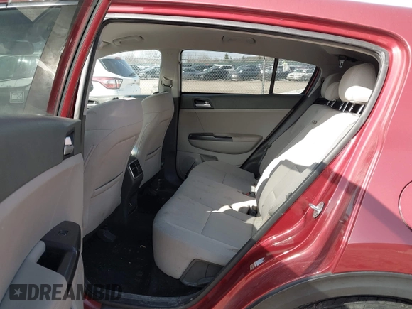 2017 Kia Sportage LX with VIN KNDPMCACXH7242679, listed as a IAAI auction lot 41448863 with 94,288 mi miles and . Bid and sale history available at DreamBid. Image 8.