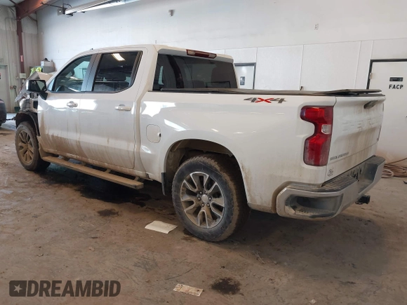 2024 Chevrolet Silverado 1500 LT with VIN 1GCPDKEK6RZ180439, listed as a IAAI auction lot 41602846 with 23,229 mi miles. Bid and sale history available at carsss.com. Image 3.