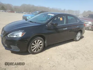 2018 Nissan Sentra SV with VIN 3N1AB7AP5JY212339, listed as a Copart auction lot 49182875 with 64,504 mi miles and Salvage Title. Bid and sale history available at carsss.com. Image 1.