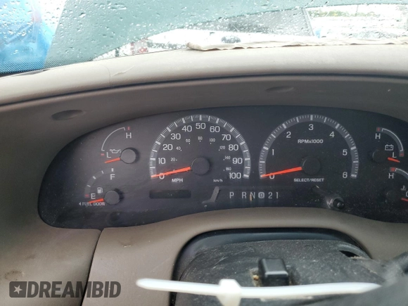 2000 Ford F-150 XL with VIN 2FTRX07L1YCA71635, listed as a Copart auction lot 47196175 with Not provided miles and Non repairable. Bid and sale history available at DreamBid. Image 9.
